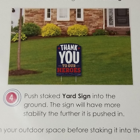🇺🇲🪖Message Yard Signs - Picture 6 of 11